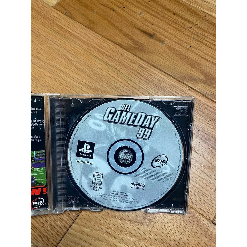 NFL GameDay 99 (Sony PlayStation 1) PS1 Complete CIB
